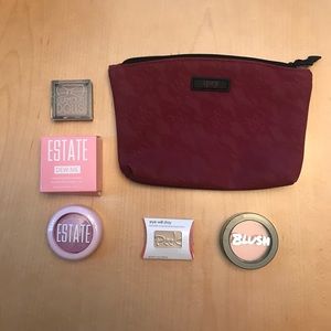 Ipsy bundle: blush, highlight, and eyeshadow